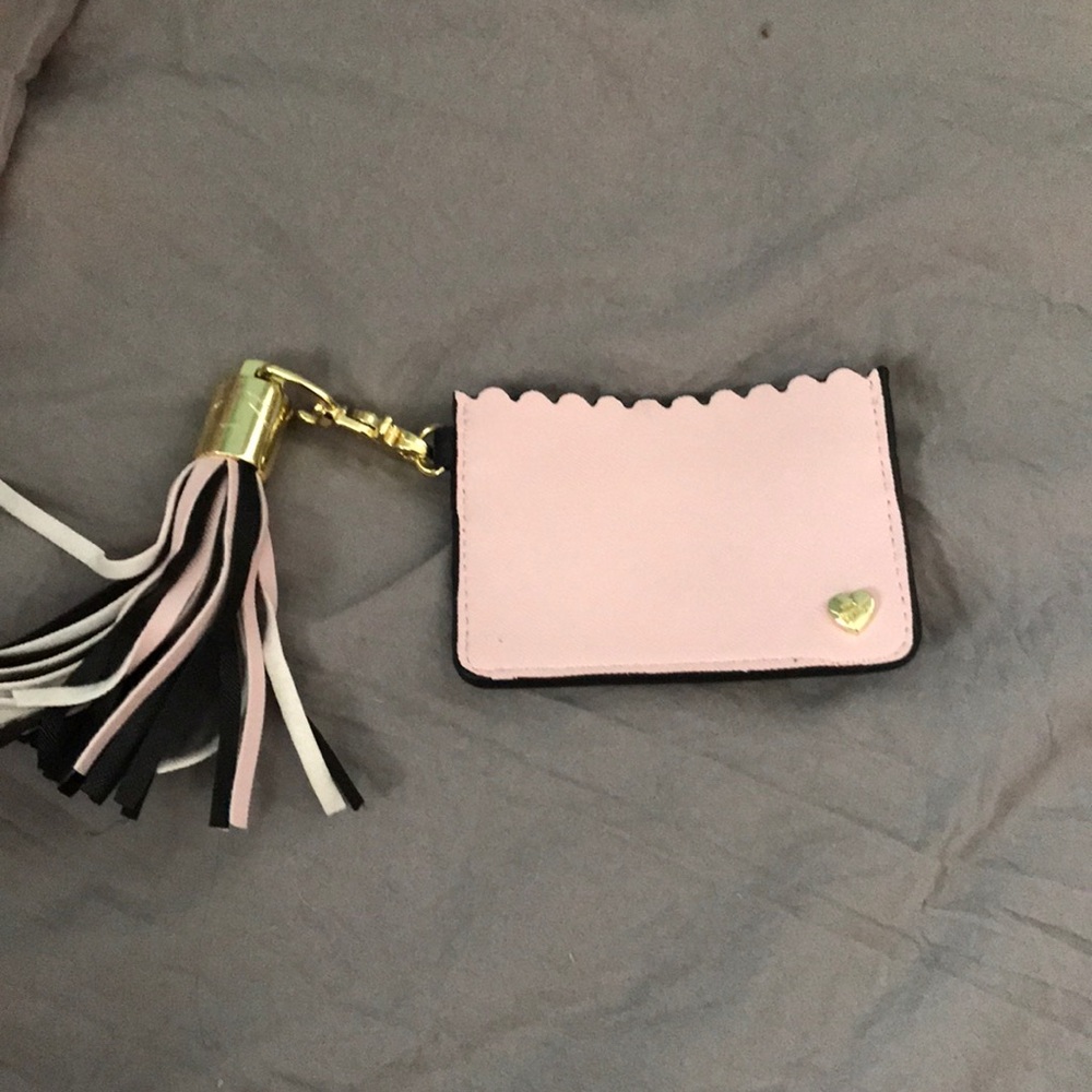 Brand new Betsy Johnson card insert travel wallet
